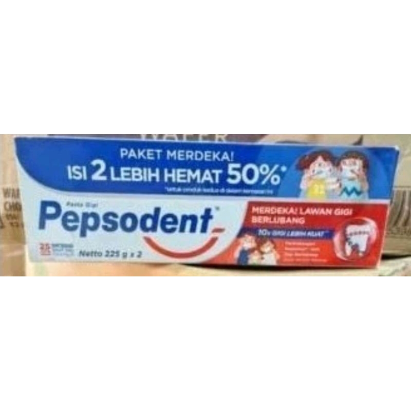 pepsodent 225+225gr