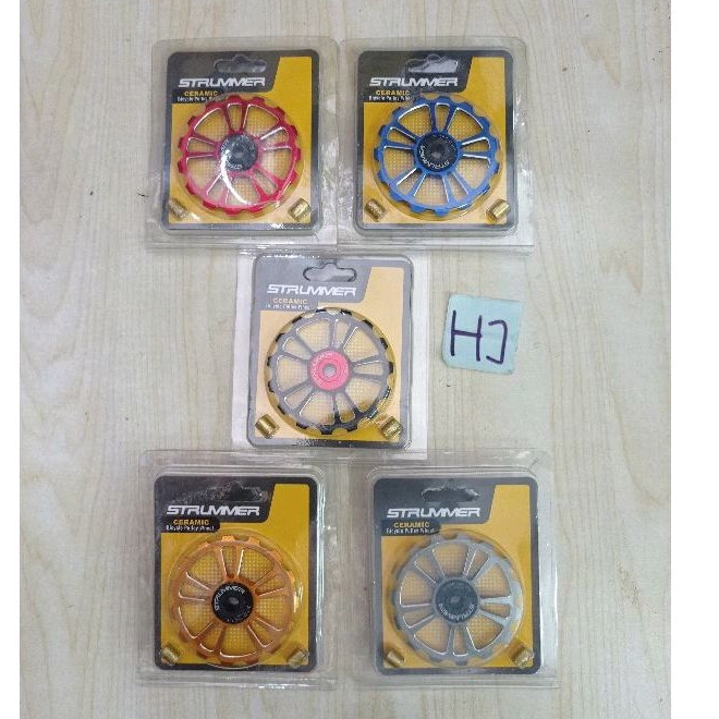Pulley RD Ceramic Bearing Strummer Super CNC 15T cocok RD MTB Seli Roadbike