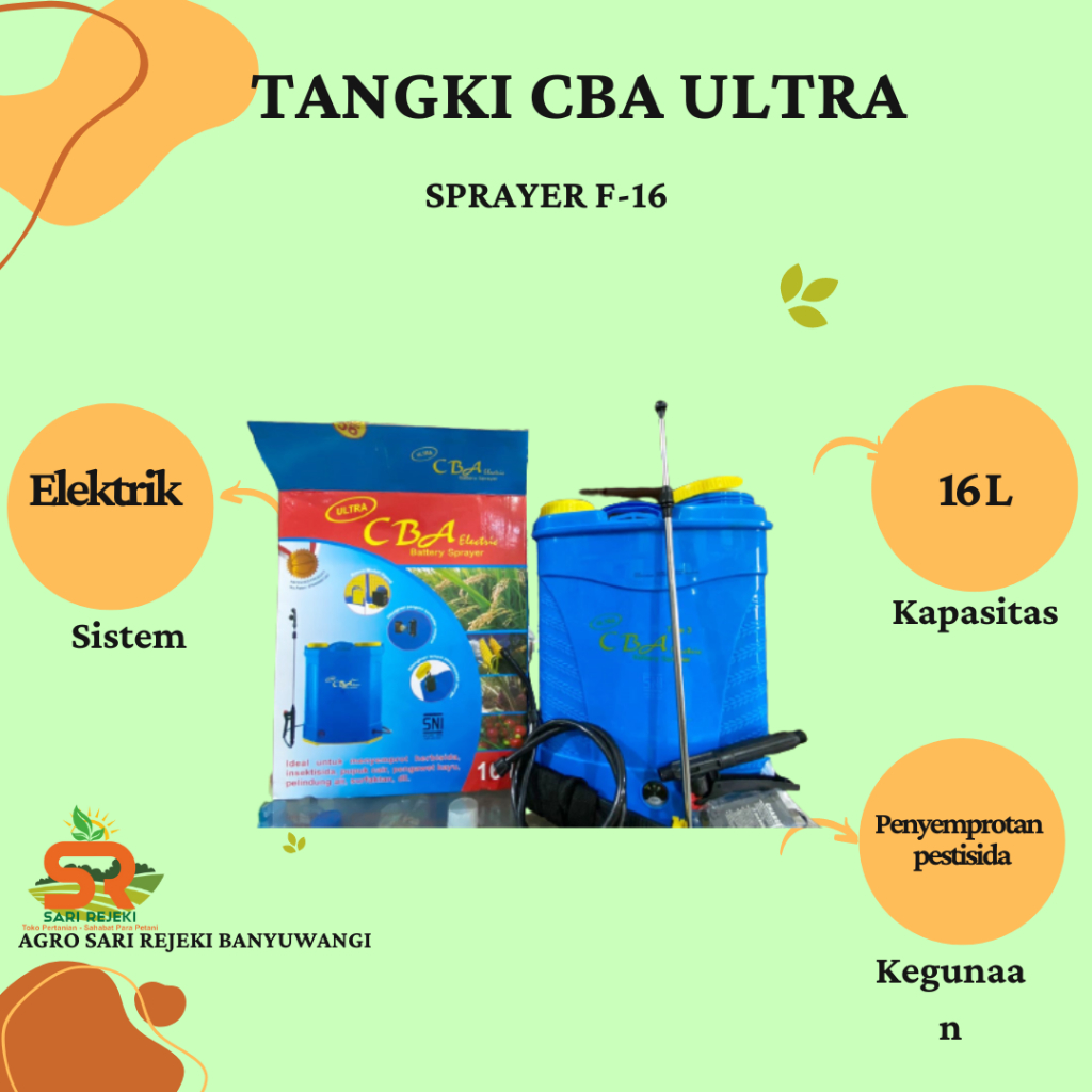 SPRAYER TANGKI CBA ELEKTRIK 16 L