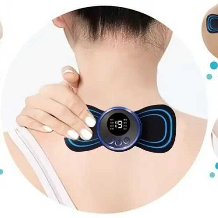 Alat Pijat Tempel EMS Aliran Listrik Akupuntur Elektrik Badan Pegal