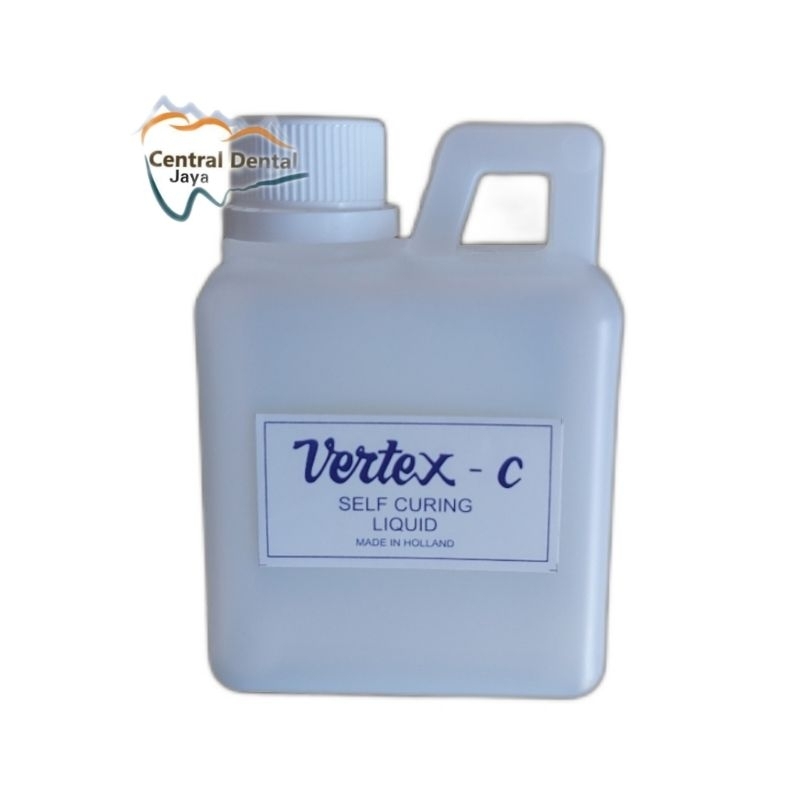 Vertex C Liquid Cair Self Curing (500ml) / Minyak SC Otomatis Tanpa Rebus / Bahan untuk Bubuk Akrili