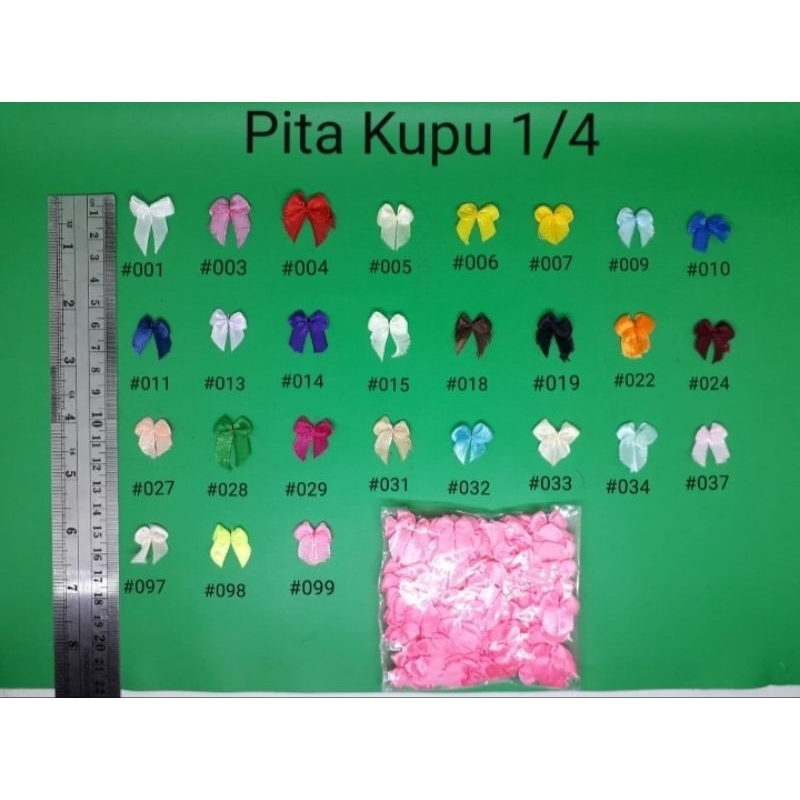 

Pita Kupu Kupu 1/4 INCH 144pc