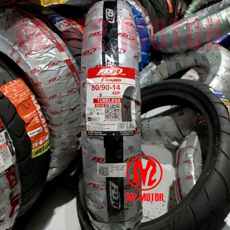 BAN FDR 80/90-14 FLEMINO TUBELESS