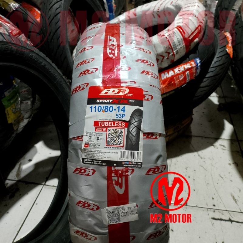 BAN FDR 110/80-14 EVO TUBELESS