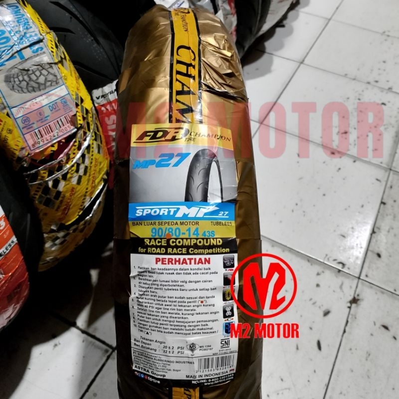 BAN FDR 90/80-14 MP 27 TUBELESS