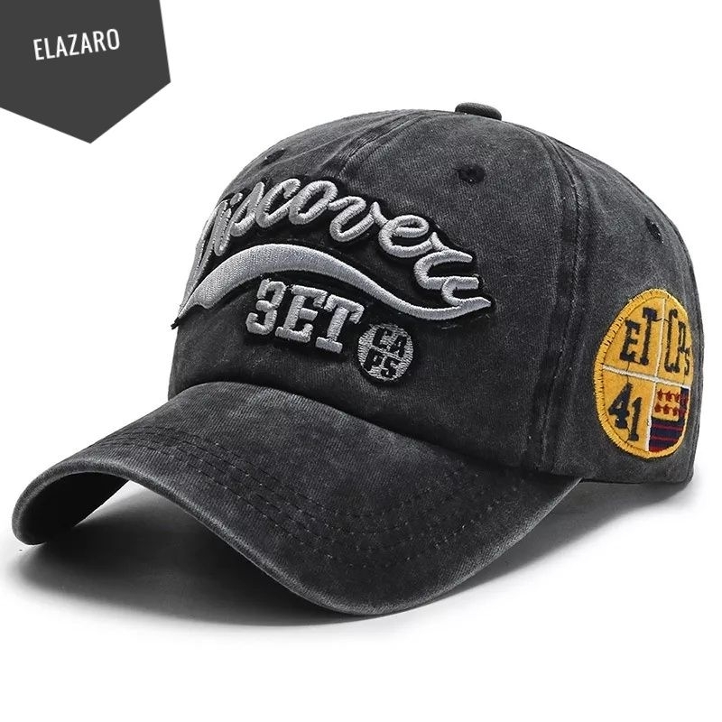 elazaro topi baseball unisex import motif robek sobek