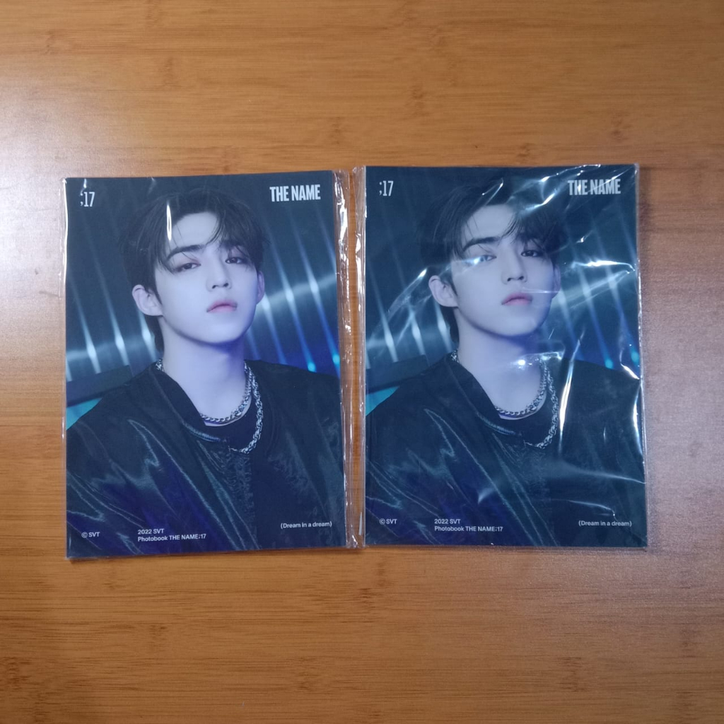 (PLNSN) POSTCARD THE NAME SEVENTEEN