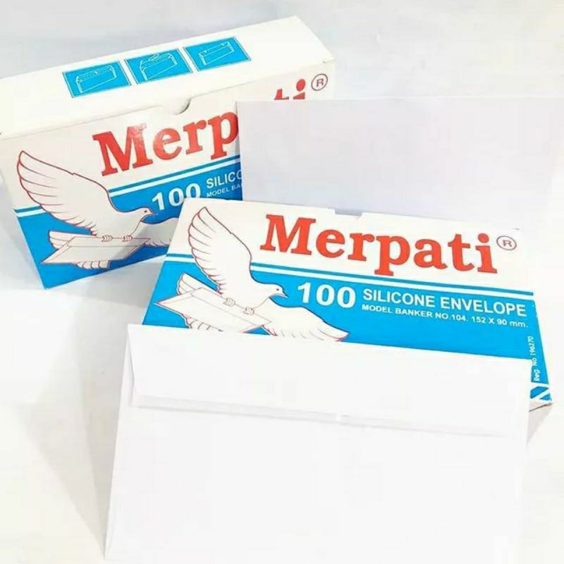 

HJK (5pak) Amplop Merpati 104 Polos