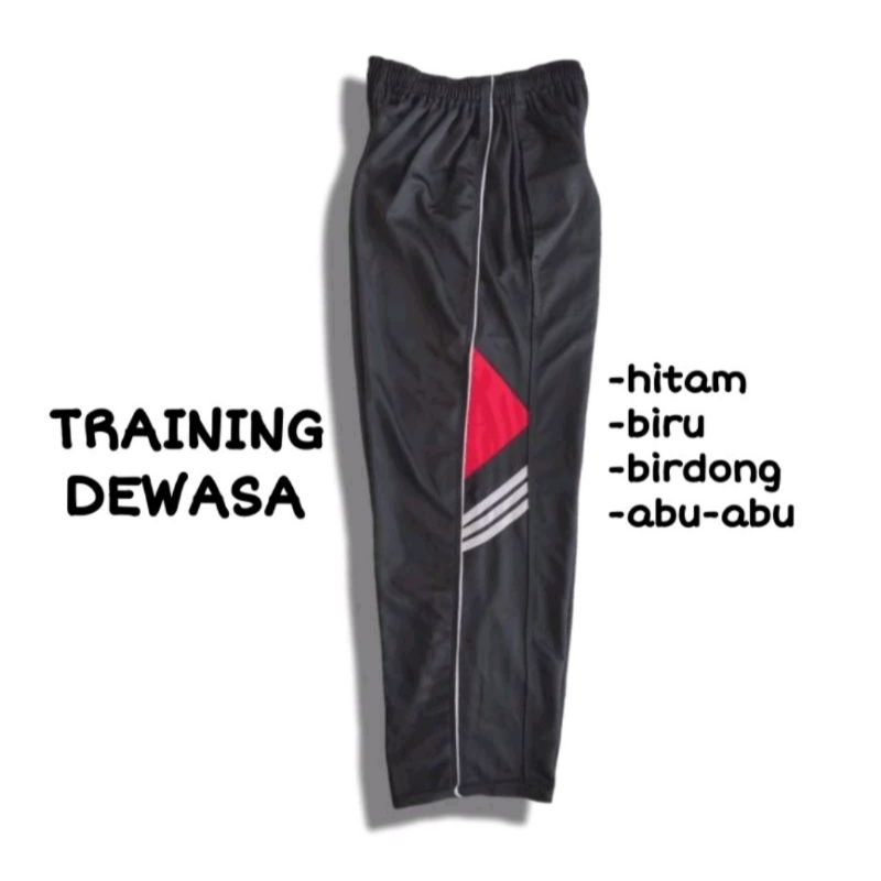 (COD) CELANA TRAINING JUMBO / CELANA TRAINING TEBAL / CELANA TRAINING DEWASA/ CELANA TRAINING PRIA /