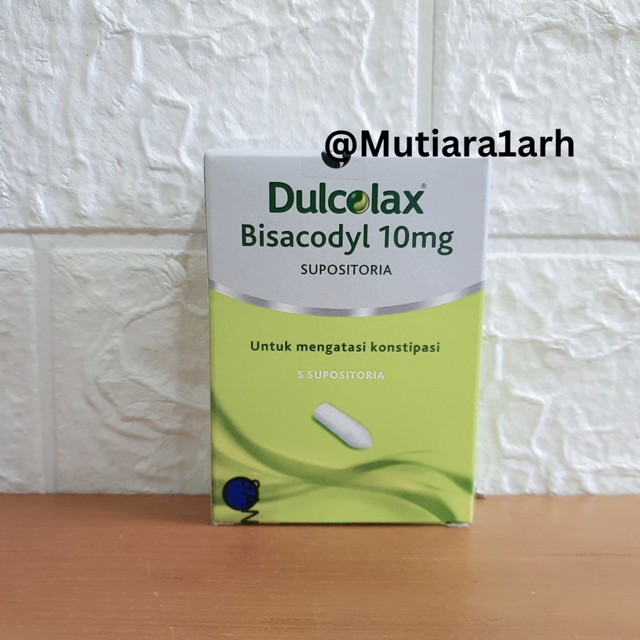 DULCOLAX SUPPOSITORIA DEWASA 10 MG BOX 5 SUPPOS