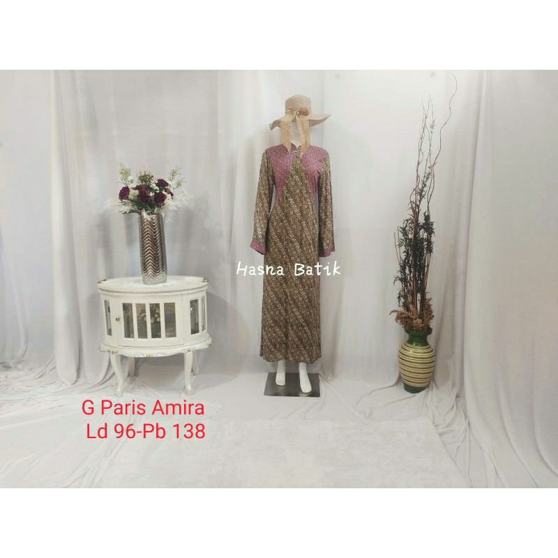 Gamis Huza (G. Paris Amira) Batik Pekalongan