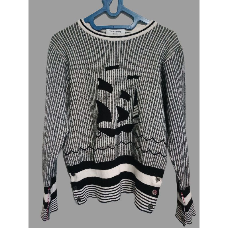 thom browne rajut sweater