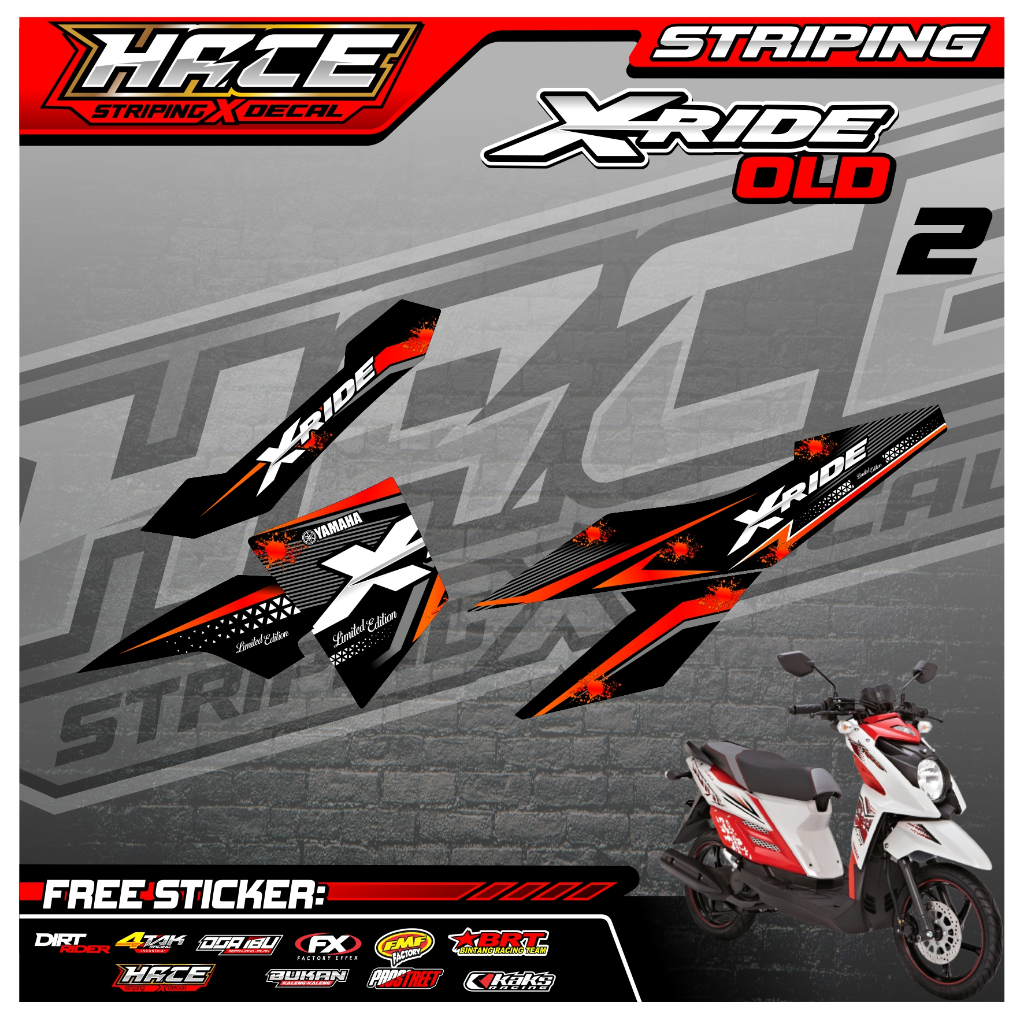 63 STRIPING X RIDE OLD - STRIPING X RIDE OLD PREMIUM GRAFIK