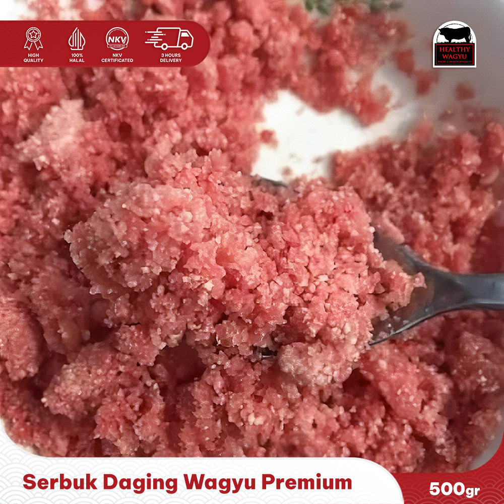 

Serbuk Daging Wagyu 500gr Healthy Wagyu