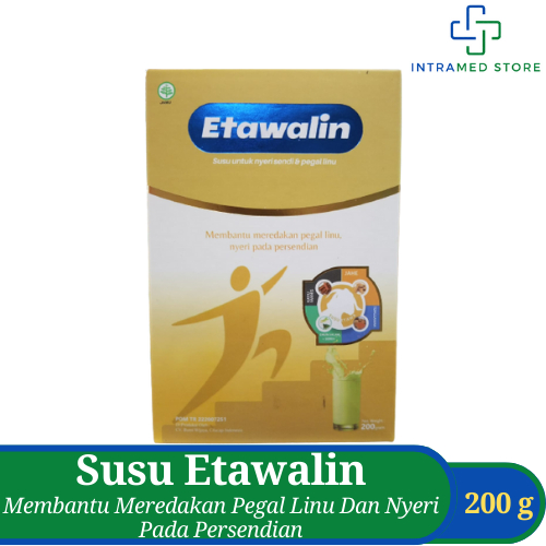 

Etawalin Susu Kambing Etawa Solusi Asam Urat dan Nyeri Sendi 1 Box 200 gr