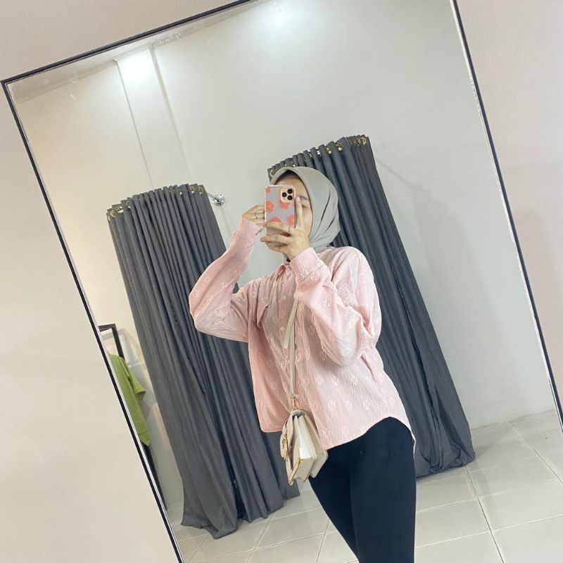 Baju Kemeja Wanita Import Bangkok (0911)