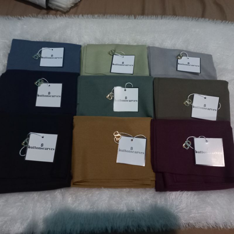 Hijab button scraves