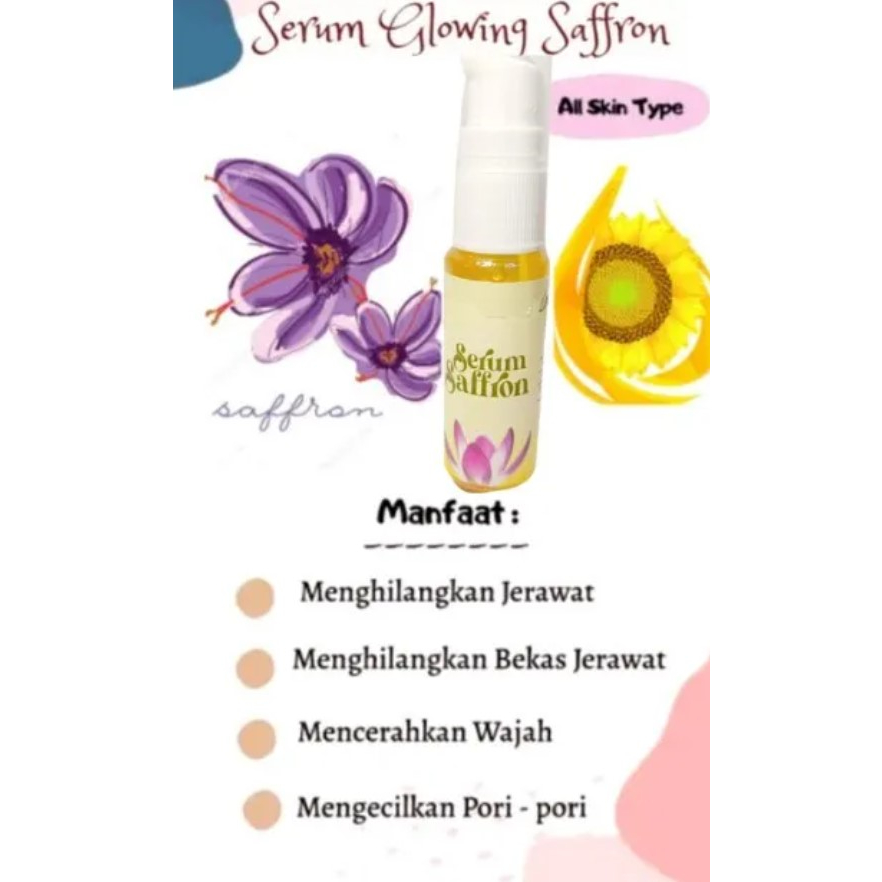 NEW Serum Glowing Saffron | Serum Saffron