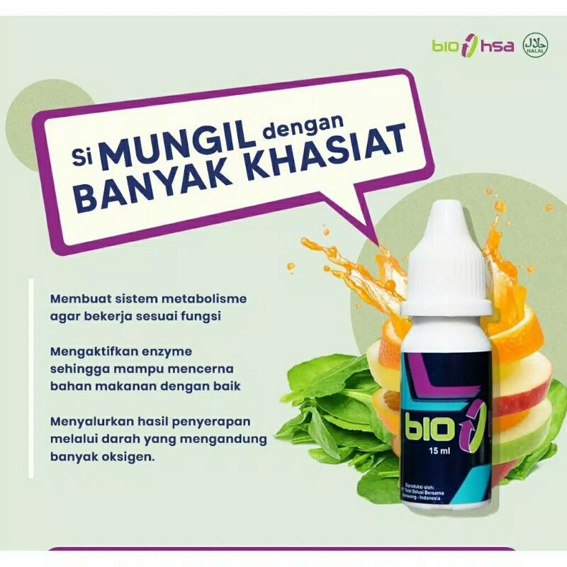 Bio HSA 15ml BPOM Obat Herbal Asli Original