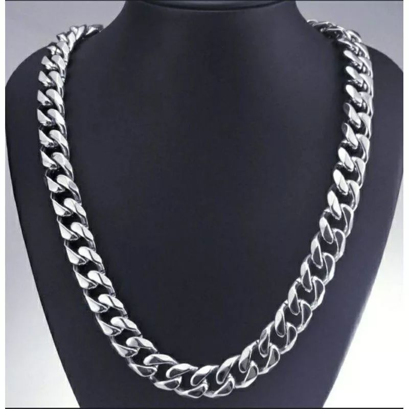 KALUNG RANTAI BESAR TITANIUM PRIA DAN WANITA