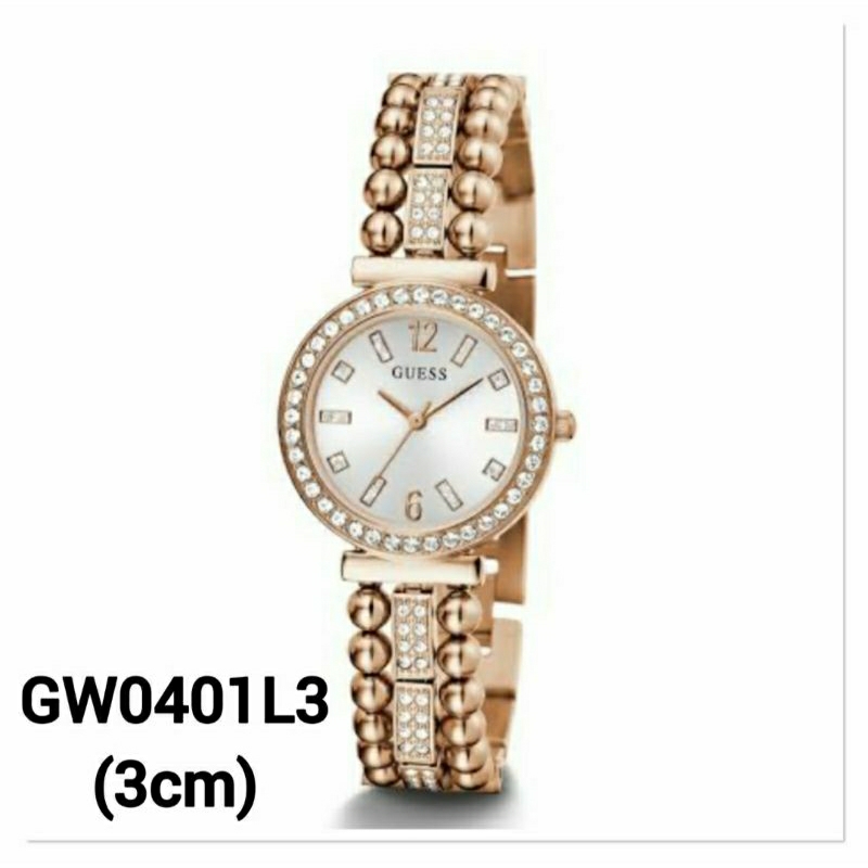 Jam Tangan Wanita Guess GW0531L1 GW0531L2 GW0401L2 GW0401L3 Original 30mm Fullset