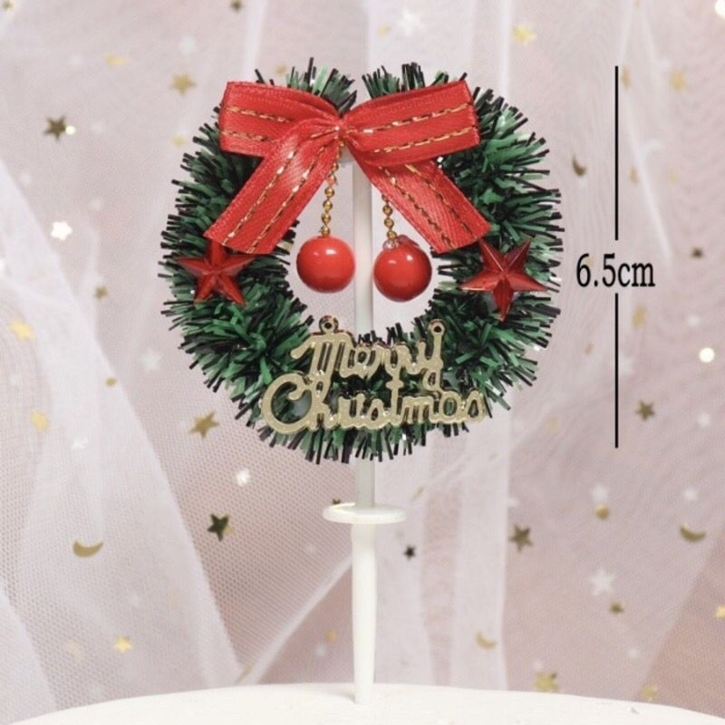 

Cake Topper Tusukan Kue Hampers Parcel Hiasan Natal Christmas Grosir Murah