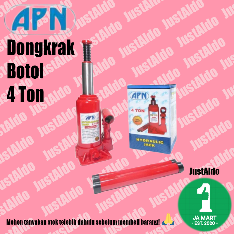 Dongkrak Botol 4 Ton APN