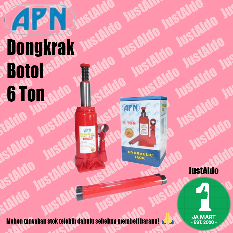 Dongkrak Botol 6 Ton APN