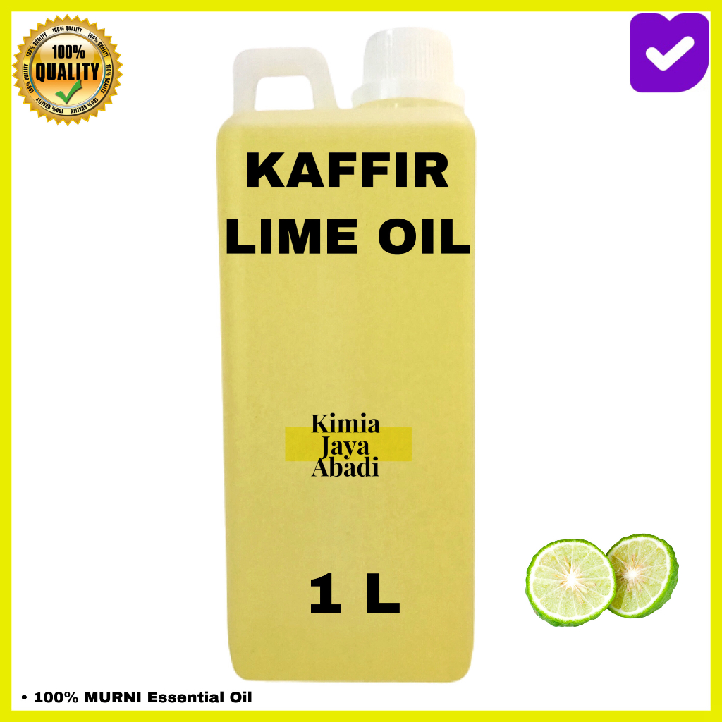 Kaffir Lime Essential Oil / Minyak Atsiri Jeruk Purut 1 Liter