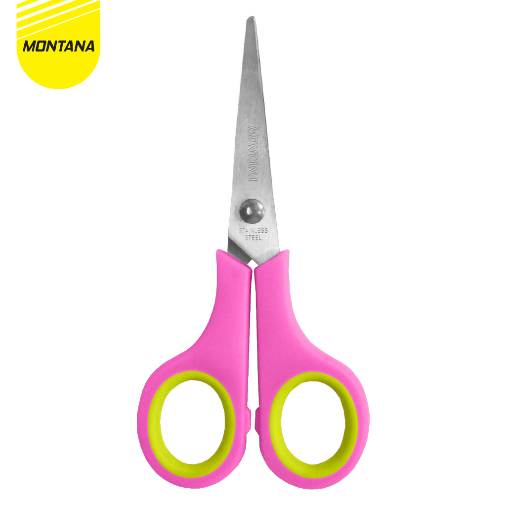 

MONTANA Obral Cuci Gudang Gunting Stainless Steel Anti Karat Scissors Kuat dan Tajam SZW-550/Retail