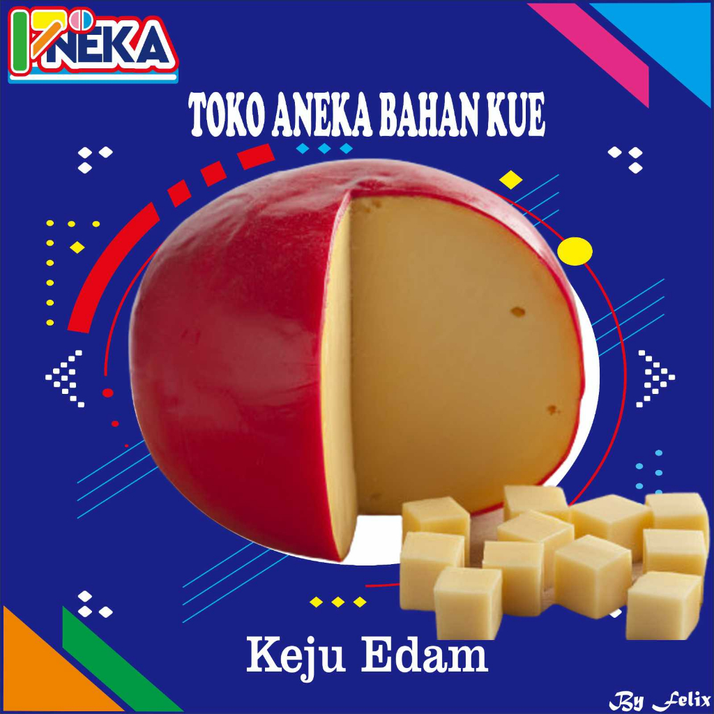 

Keju edam 100gr (repack)