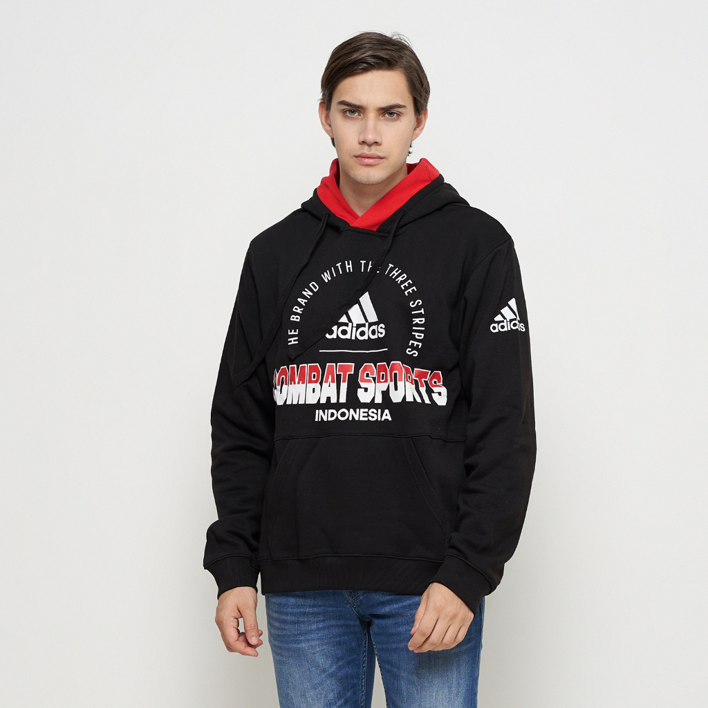 ADIDAS COMBAT NATIONAL TEAM INDONESIA HOODIE - ADIDAS COMBAT HOODIE NASIONAL TIM INDONESIA