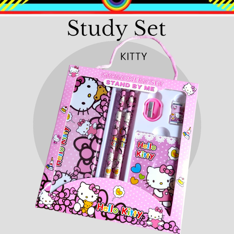 

8822A STUDY SET ANAK PERLENGKAPAN SEKOLAH ANAK ALAT TULIS SET ANAK ATS ATK KADO ANAK HADIAH ULANG TAHUN ANAK CEWEK HADIAH ULANG TAHUN ANAK COWOK