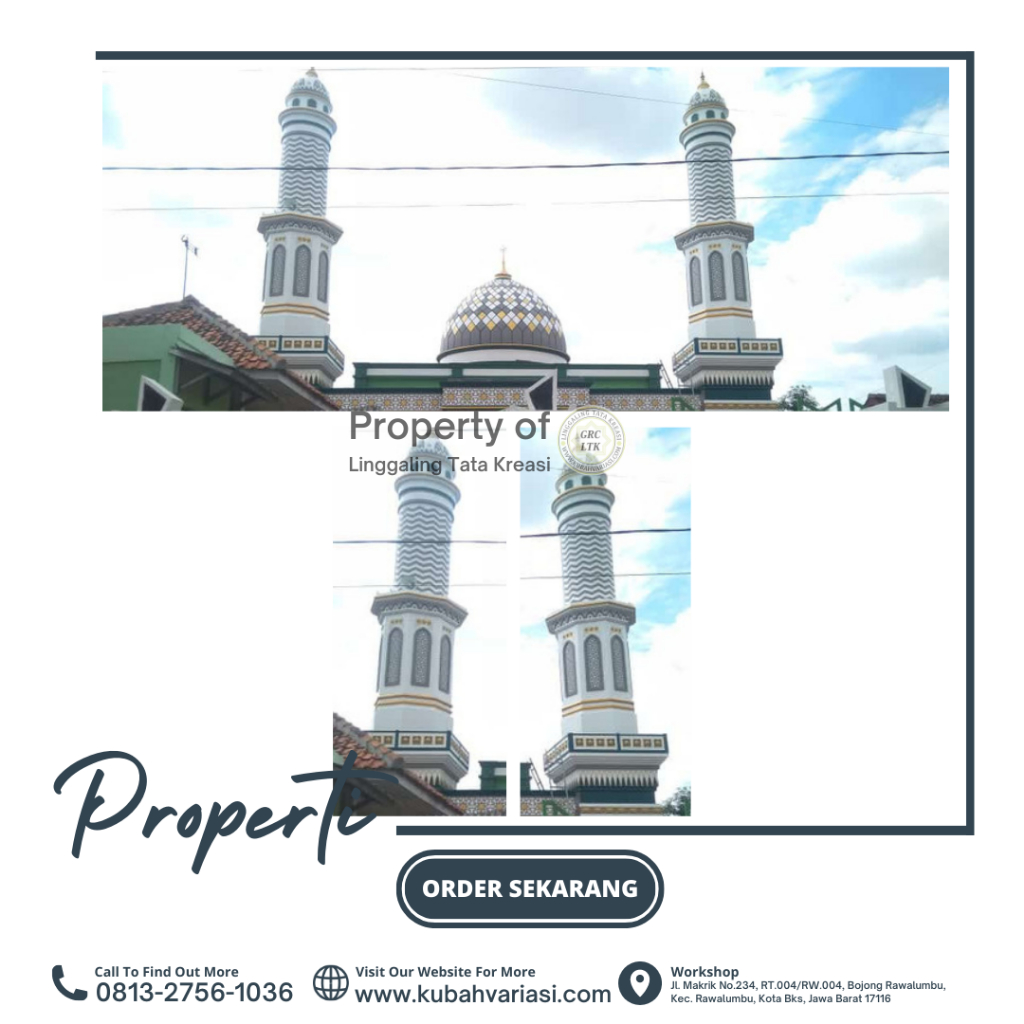 Menara GRC Masjid Karawang