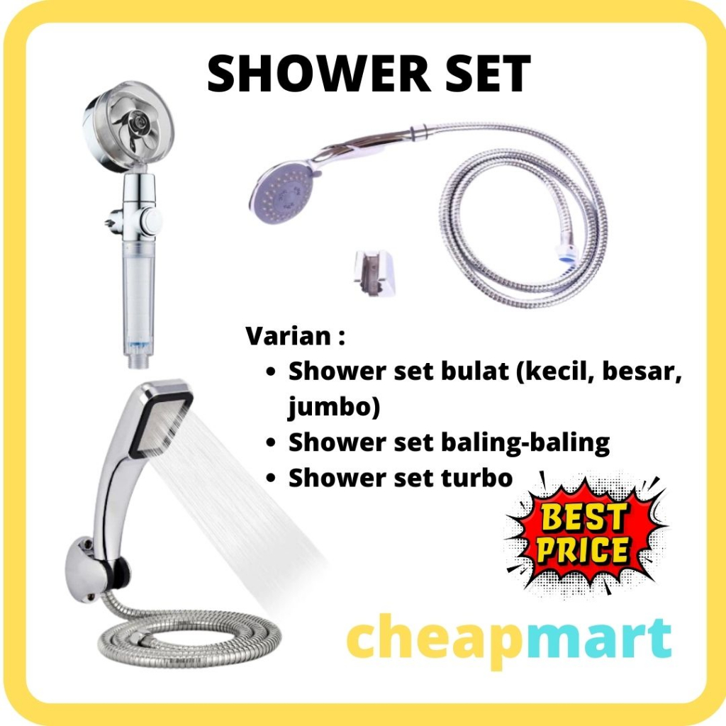 Shower mandi shower set stainless