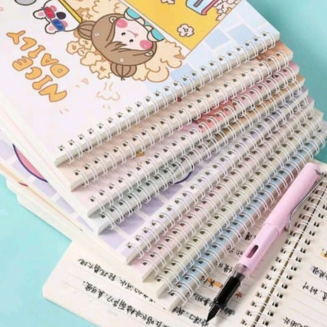 

Buku Tulis Garis A5 Notebook Ring Motif A5 Buku Tulis Sekolah Isi 60 Lembar NoteBook A5 Buku Ring A5 Buku Spiral