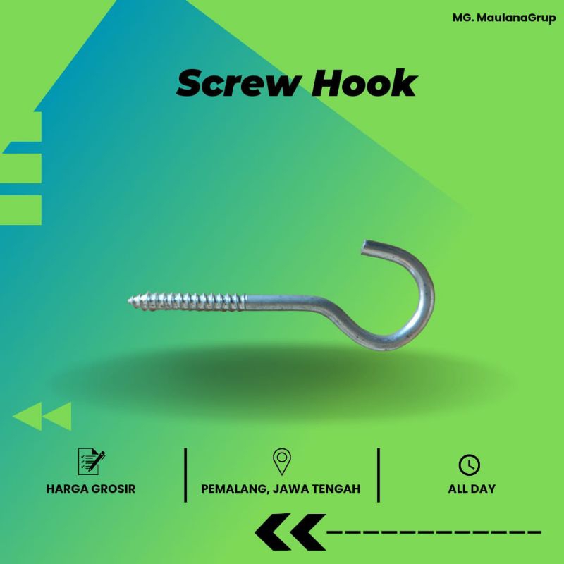 SCREW HOOK