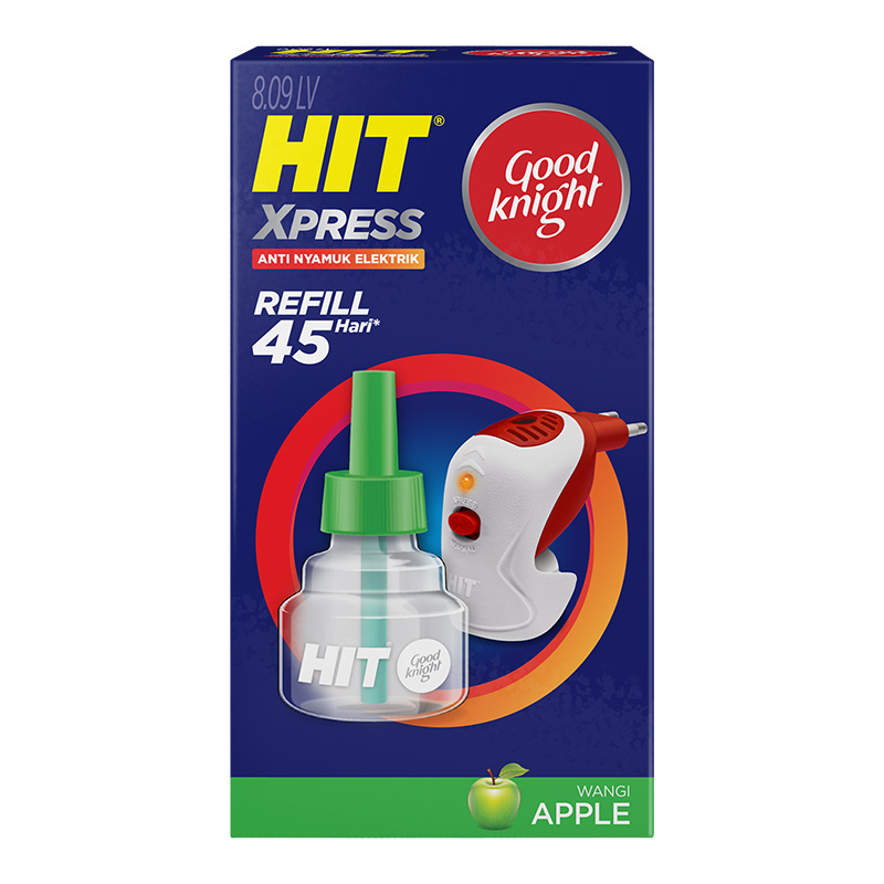 HIT Expert Obat Anti Nyamuk Elektrik Apple Refill 35 ml