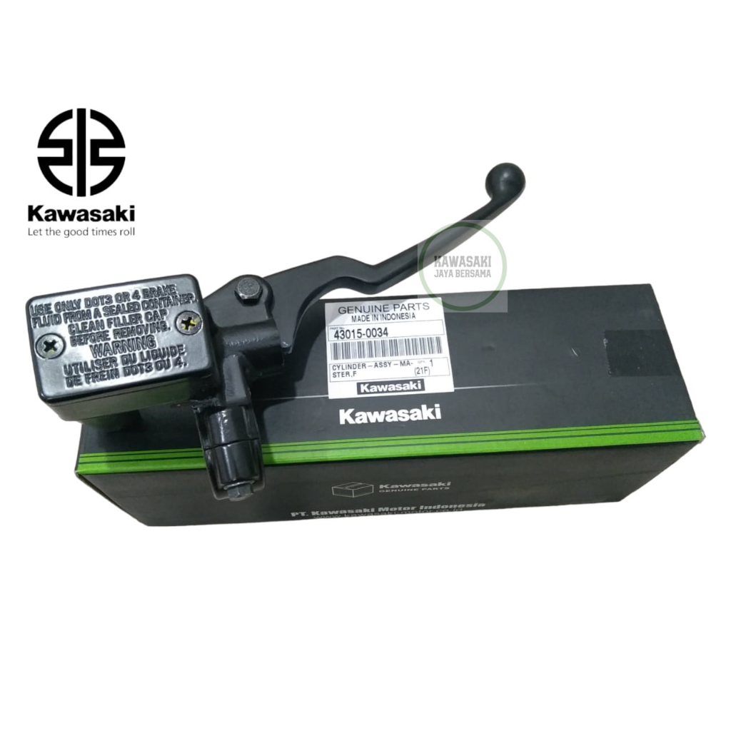 Rumah Mater Plus Handle rem Master rem depan kawasaki ZX130 ZX 130 Original Kawasaki 43015-0034