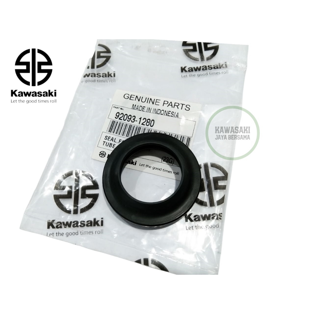 Seal Debu Shok Shock Depan Ninja R Ninja SS Ninja RR 92093-1280 Ori