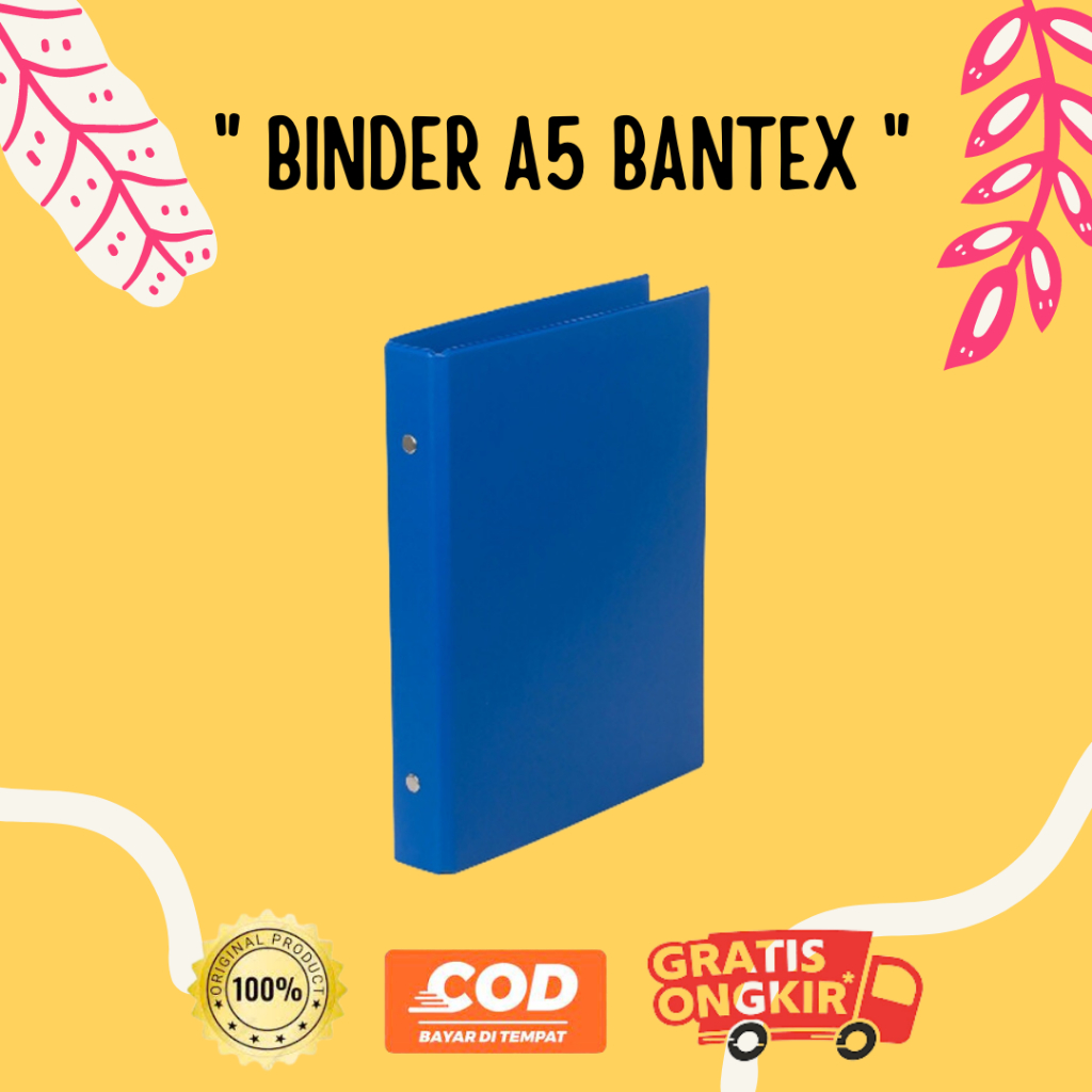 

MAP BANTEX WARNA COBALT BLUE 132411 BINDER BANTEX MURAH