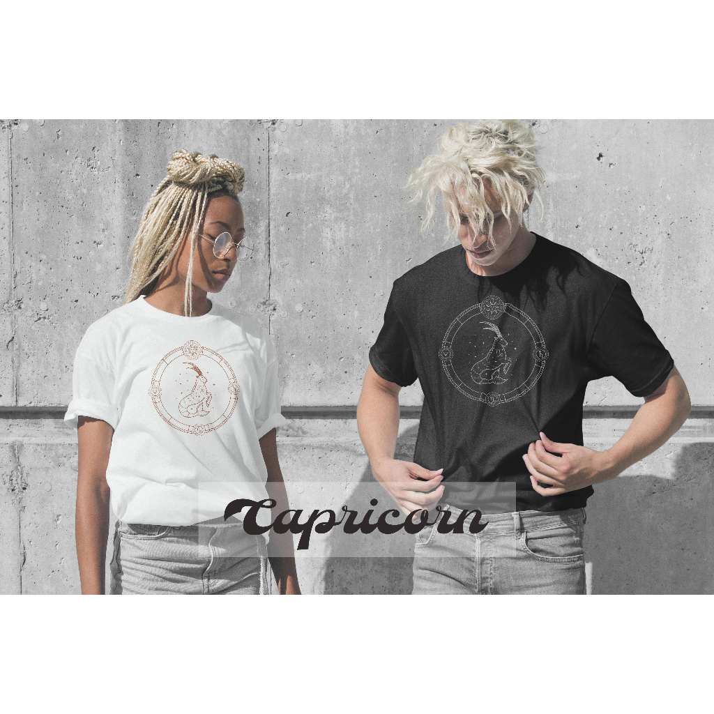 Tshirt Capricorn Gemini Leo - Kaos Zodiac Capricorn Gemini Leo