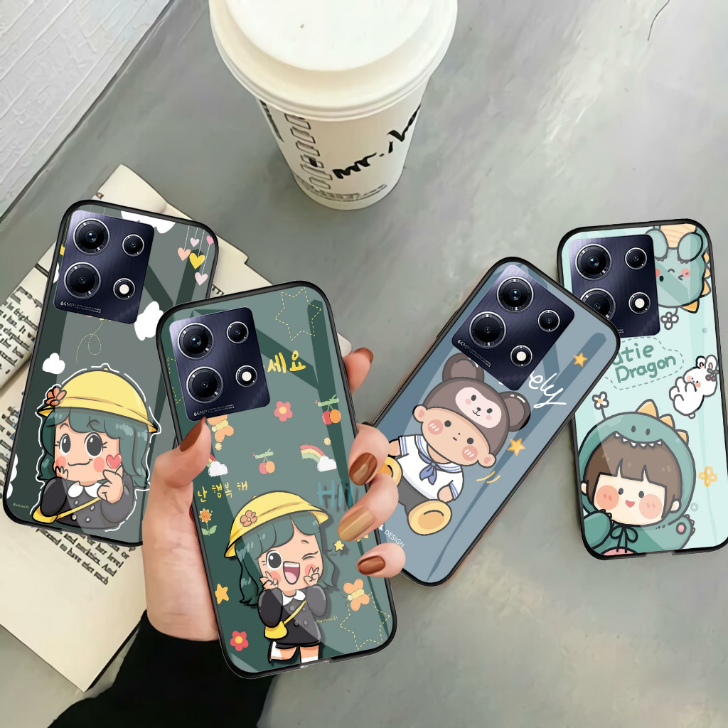 (U 268) Softcase Kaca Infinix Note 30 Note 8 Note 10 Note 11 pro Infinix Note 30 Note 8 Note 10 Note