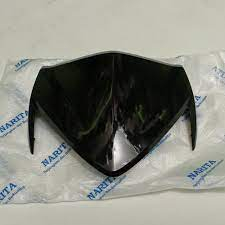 Visor Honda SUPRA X 125 2015 HITAM Cover Batok Atas Honda SUPRA X 125 2015 HITAM  - MF VARIASI MOTOR