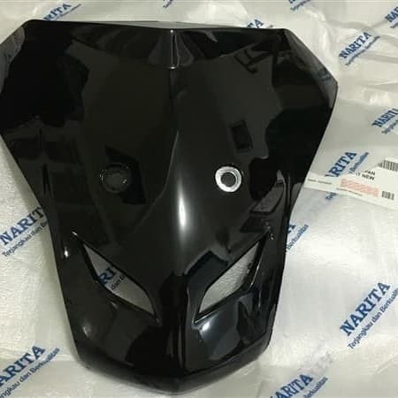 Tameng Depan Honda SUPRA FIT NEW HITAM Dasi Depan SUPRA FIT NEW HITAM  Tutup Dada Depan SUPRA FIT NE