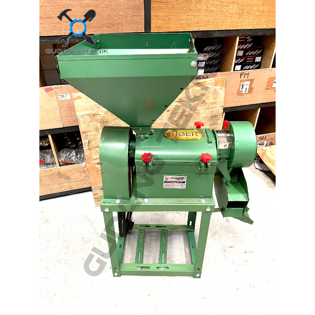 Mesin Polisher Beras IKEDA X TIGER X  RICHI KD350 TMH350 / Mesin Poles Giling Penggiling Padi Rice P