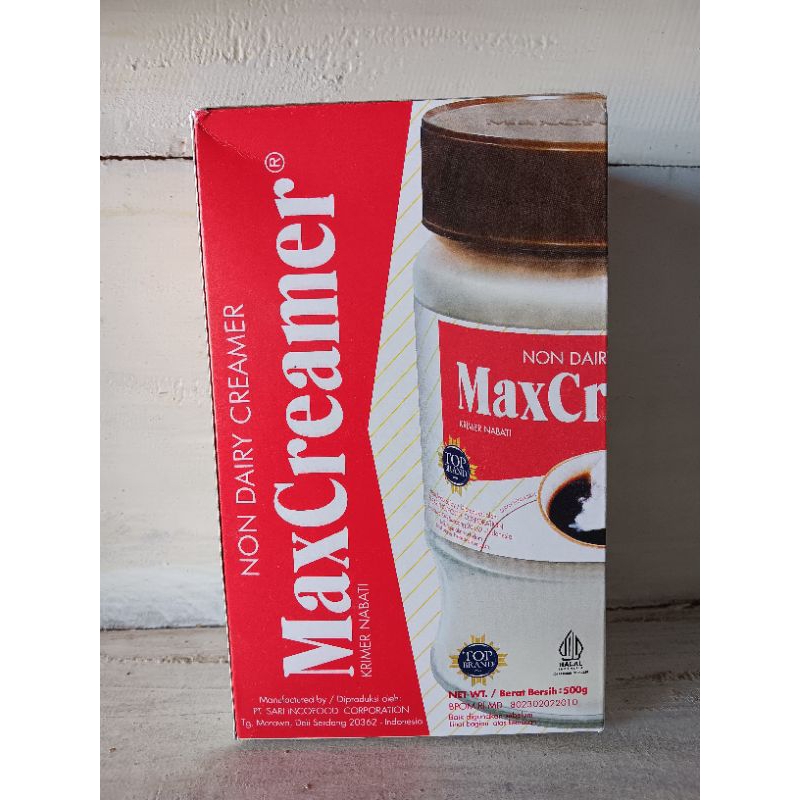 

MaxCreamer Non Diary Creamer 500gr