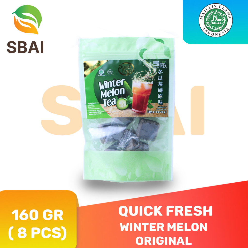

Quick Fresh Wintermelon Tea / Teh Original 160gr