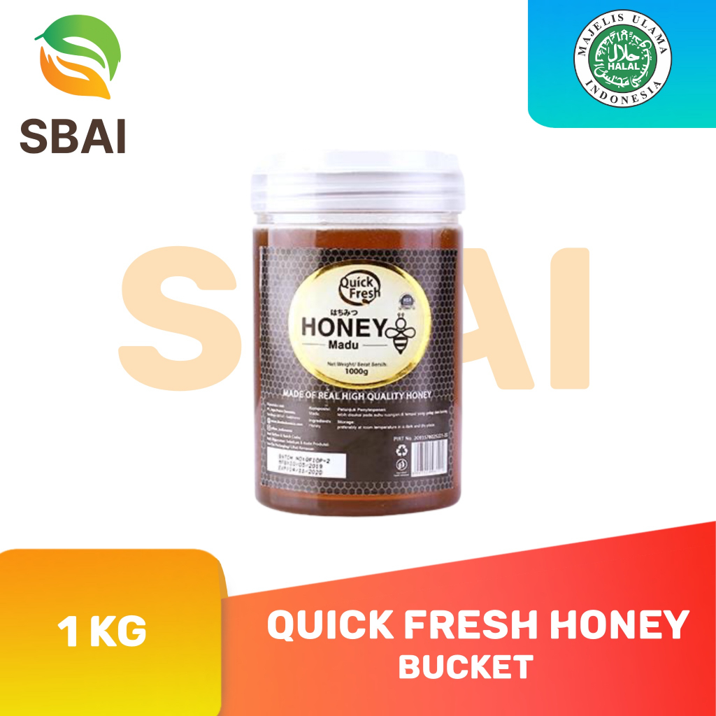 

Quick Fresh Honey Bucket 1000gr