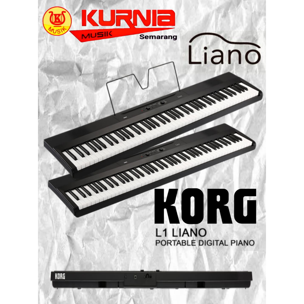 Korg Liano - Liano 88 Keys Digital Piano - Korg Liano Piano Portabel